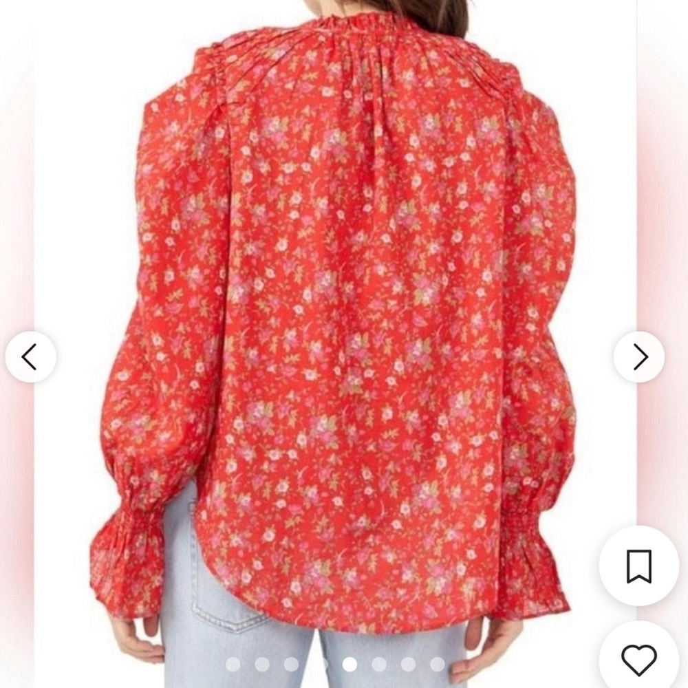 Free People Meant to Be Blouse - Picture 2 of 8